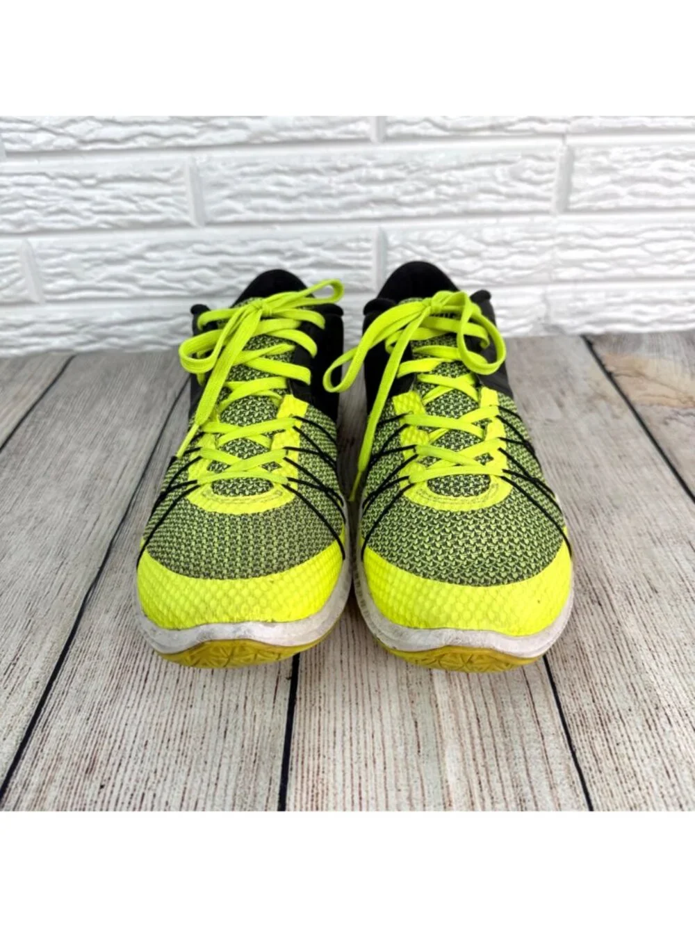 Nike Mens Zoom Train Incredibly Fast Training Shoes Neon Volt Green Black Sz 12